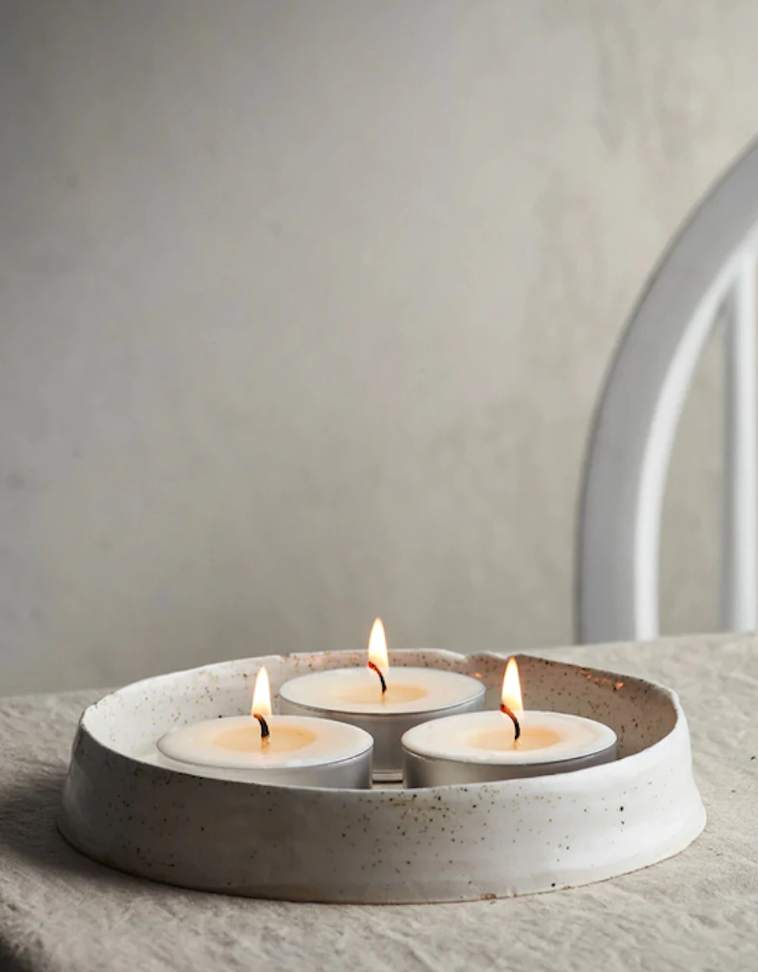 St Eval Lamorna Maxi Tealights Bergamot and Nettle