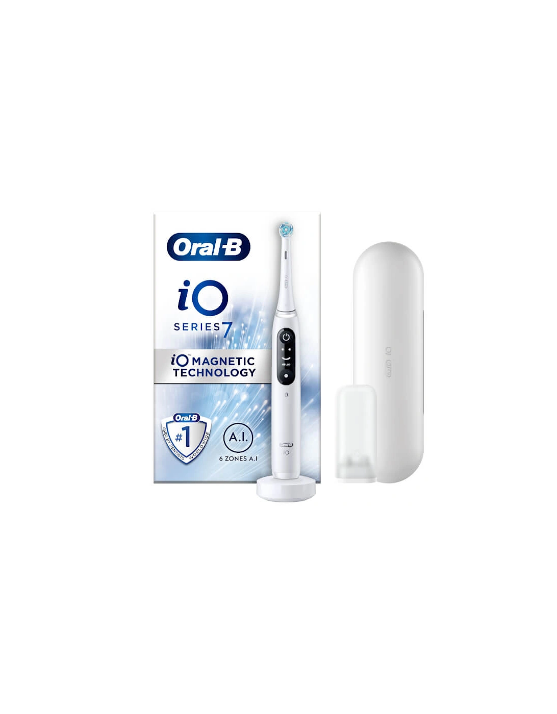 iO - 7 - Electric Toothbrush White Designed by Braun, 4 of 3