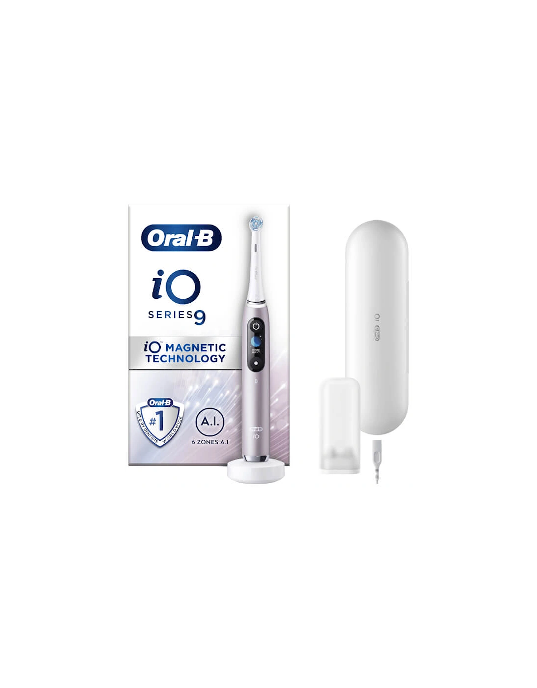 iO - 9 - Electric Toothbrush Rose Designed by Braun, 2 of 1