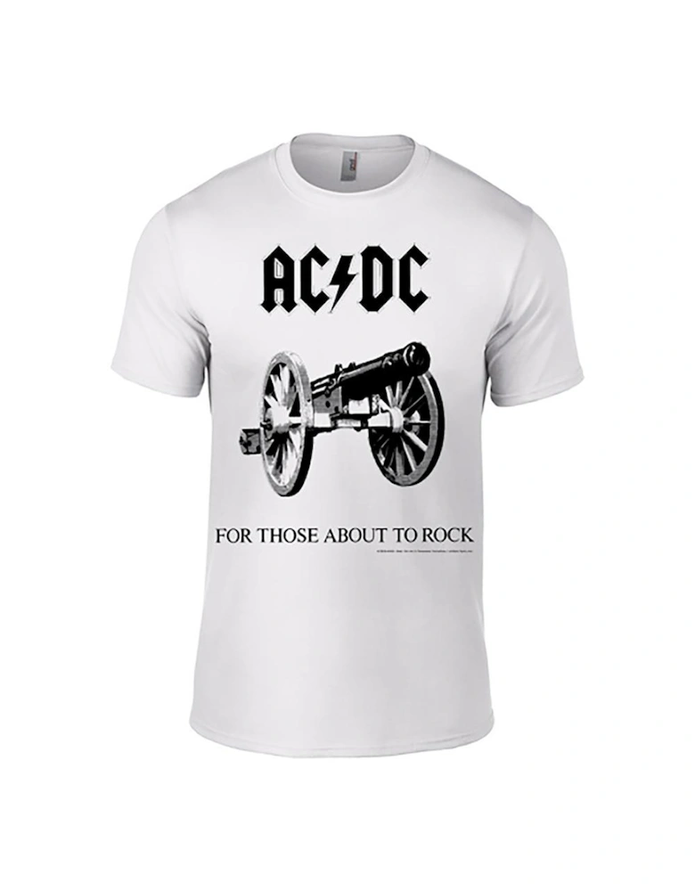 Unisex Adult For Those About to Rock T-Shirt