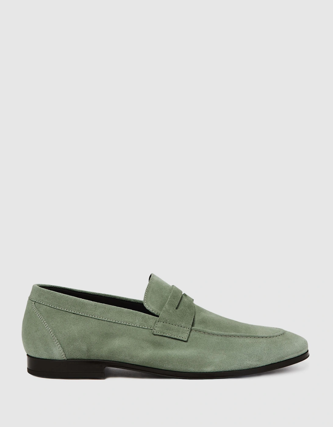 Suede Slip On Loafers, 2 of 1