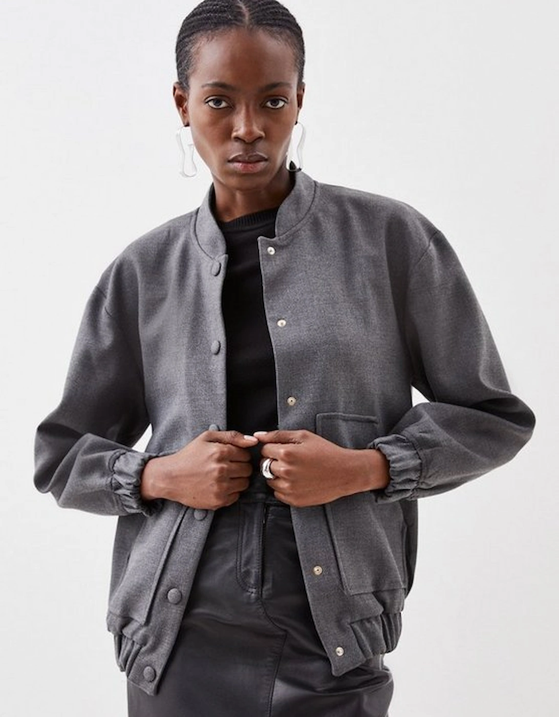 Tailored Bomber Jacket, 5 of 4