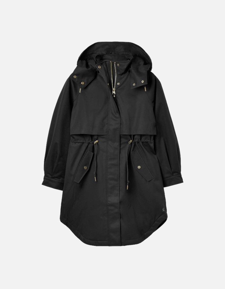 Womens Langford Quilted Longline Waterproof Coat