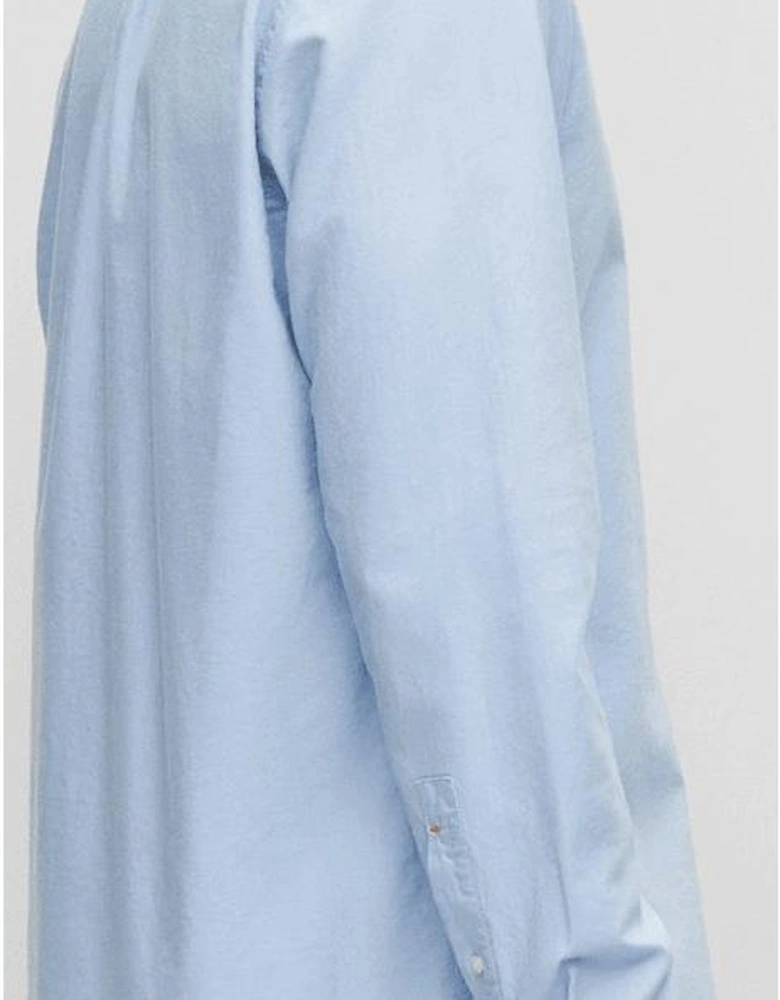 Rickert Cotton Regular Fit Light Blue Shirt