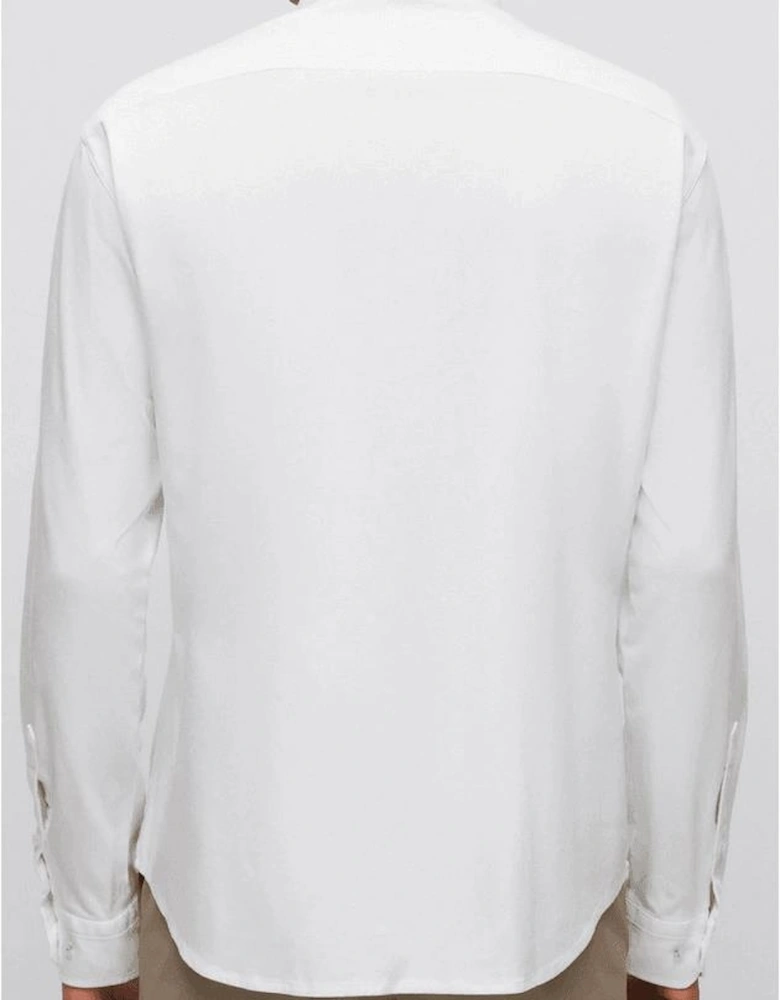 Biado_R Button Down Regular Fit White Shirt