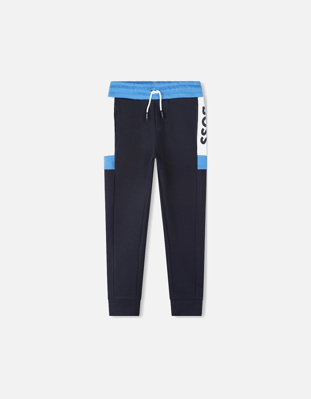 Boss Boys Three Colour Joggers in Navty, 4 of 3