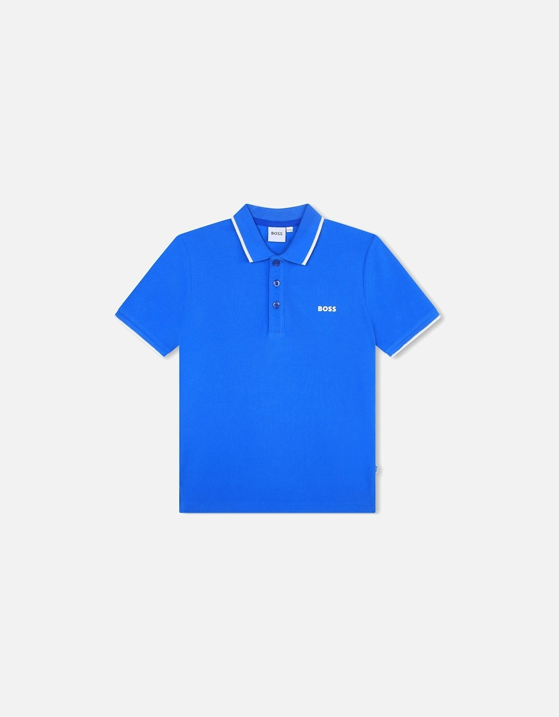 Boss Boys Classic Polo in Blue, 4 of 3