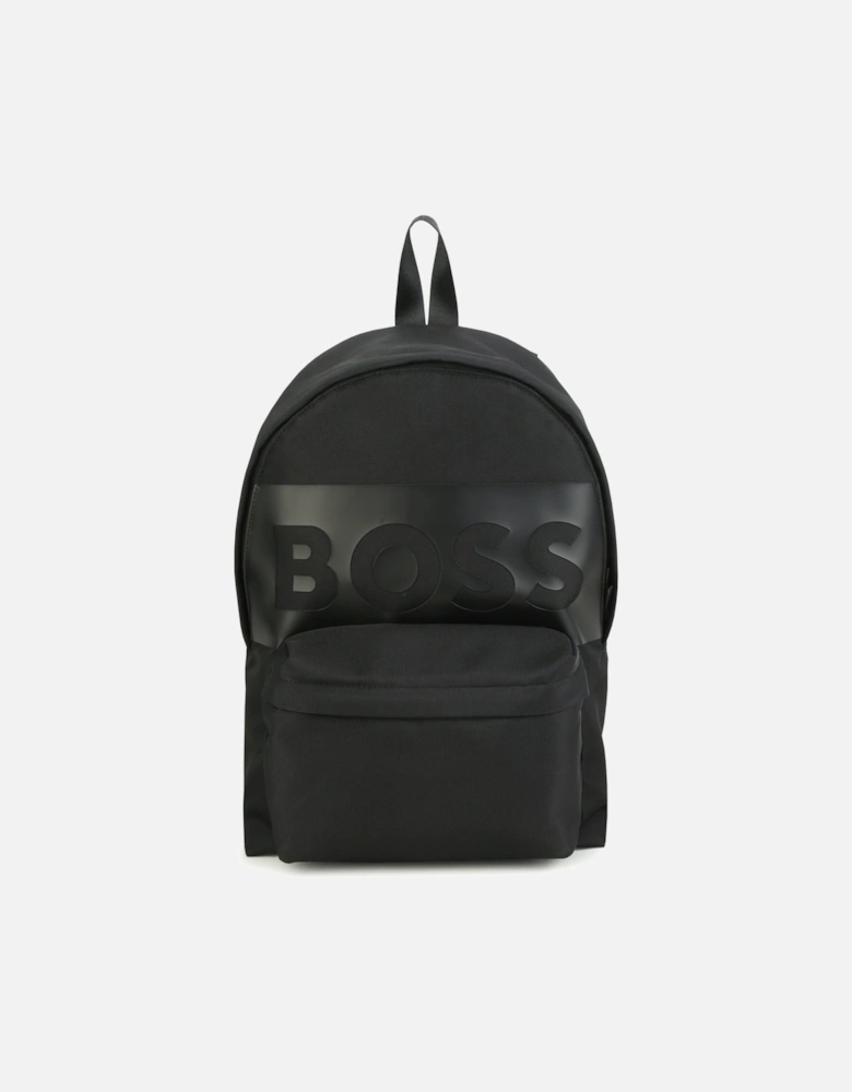Boss Logo Backpack in Black