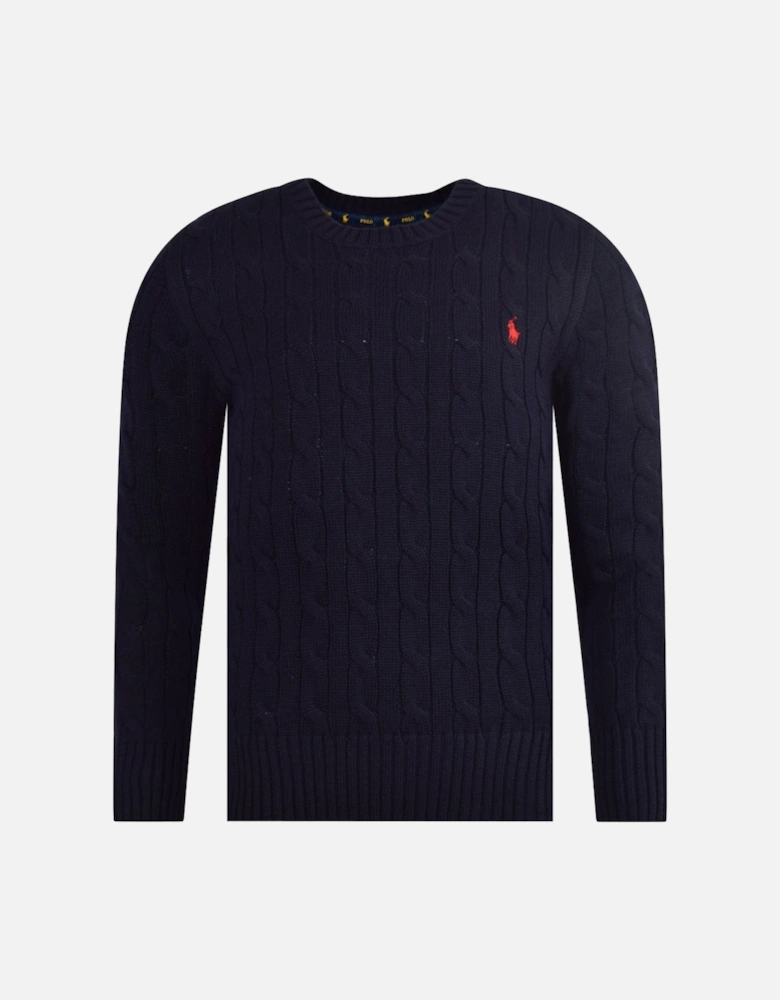 Boys Knitted Jumper Navy