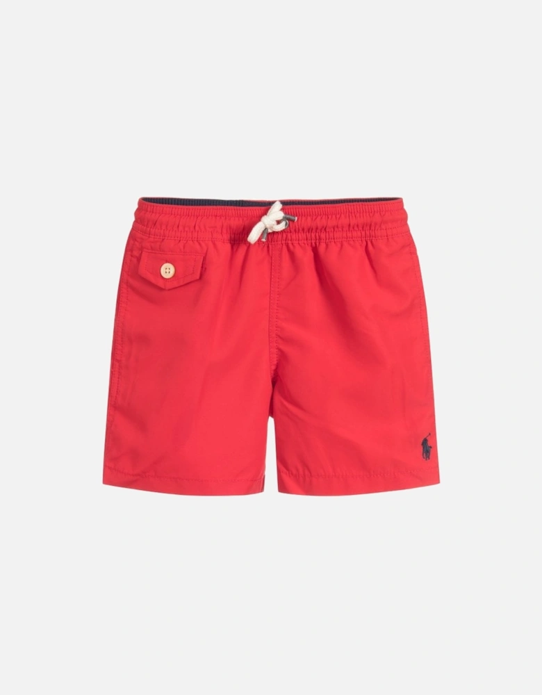 Boy's Traveller Boxer Red