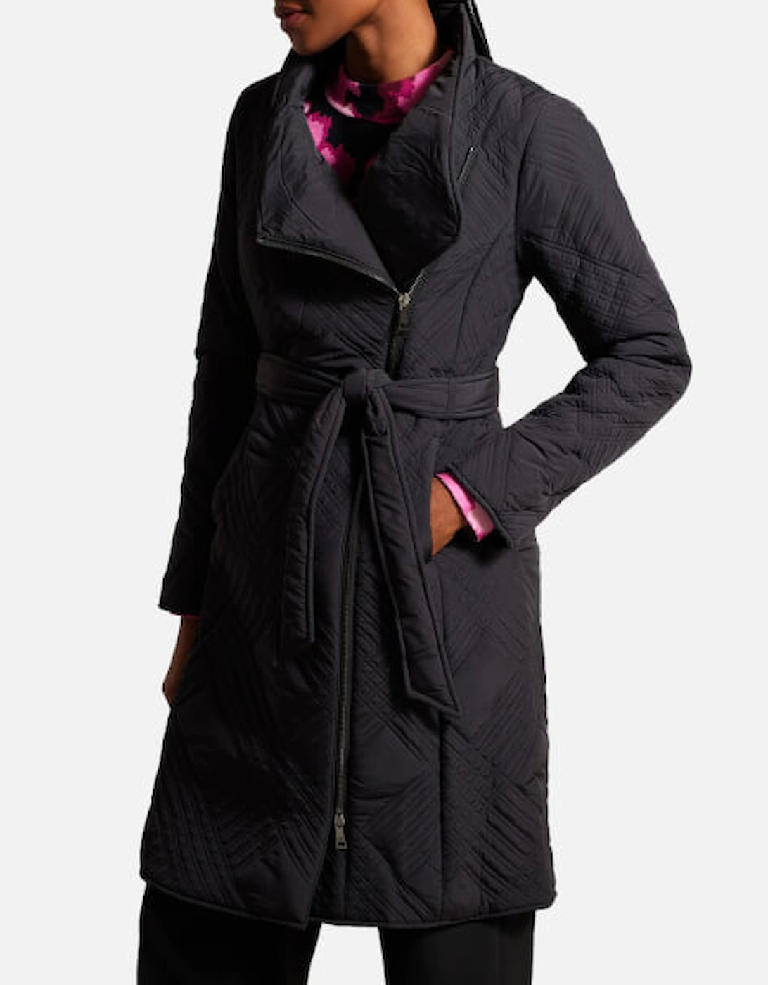 Rosemae Wrap Quilted Coat, 2 of 1