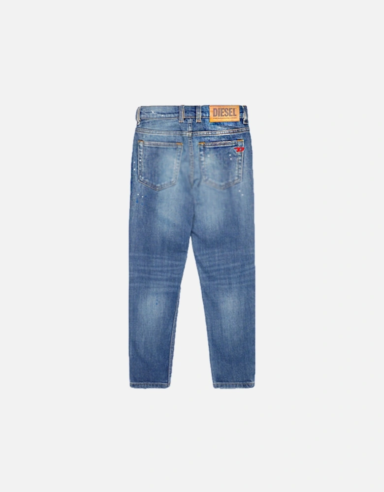 Boys Carrot-Fit D-Vider Jeans Light Blue