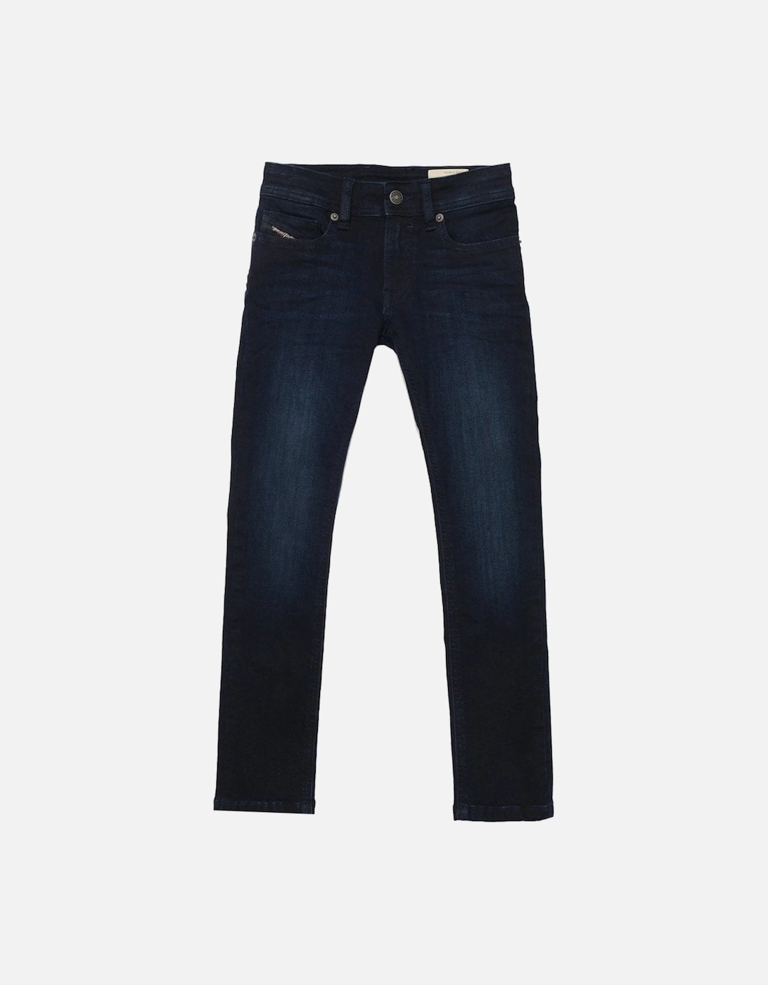 Boys Skinny Jeans Dark Blue, 4 of 3