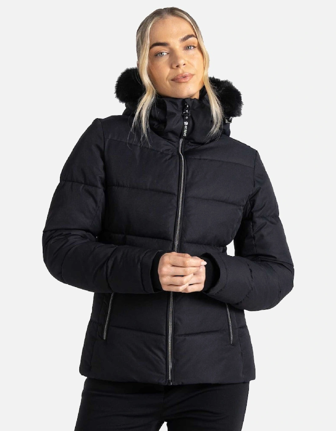 Womens Glamorize IV Waterproof Padded Ski Jacket, 9 of 8