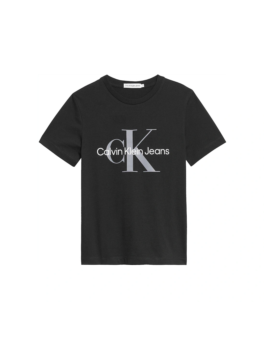 Kids Monogram Logo T-Shirt - Black, 3 of 2