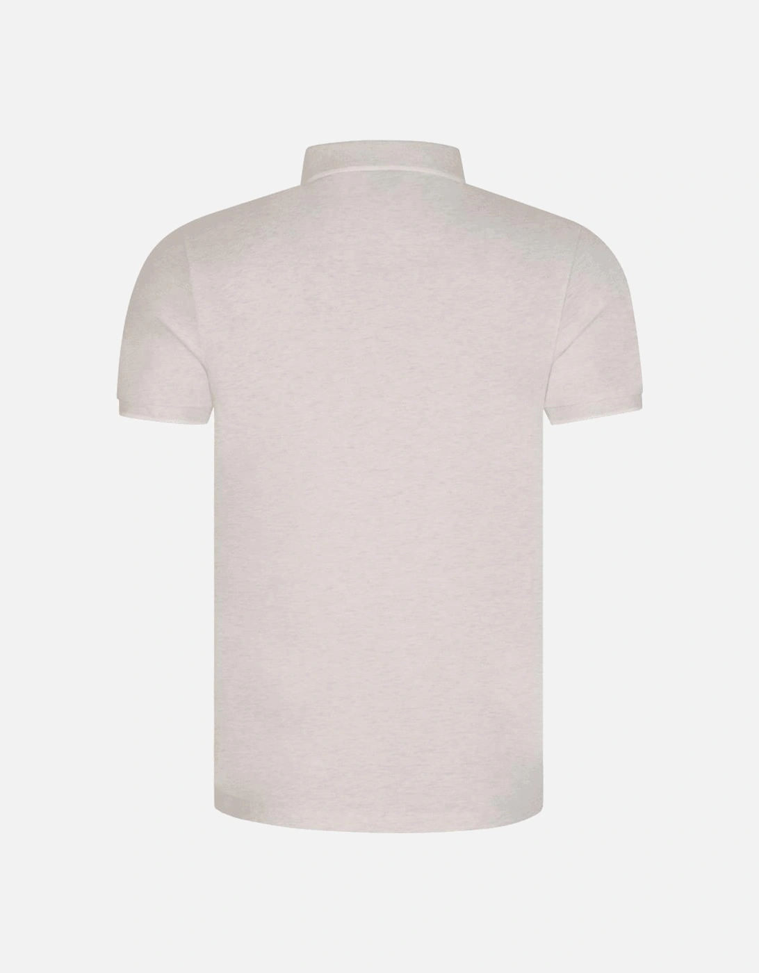 Passertip Embroidered Logo Slim Fit Beige Polo Shirt