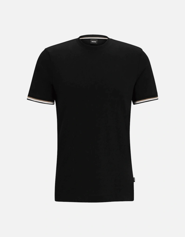 Thompson 04 Regular Fit Black T-Shirt
