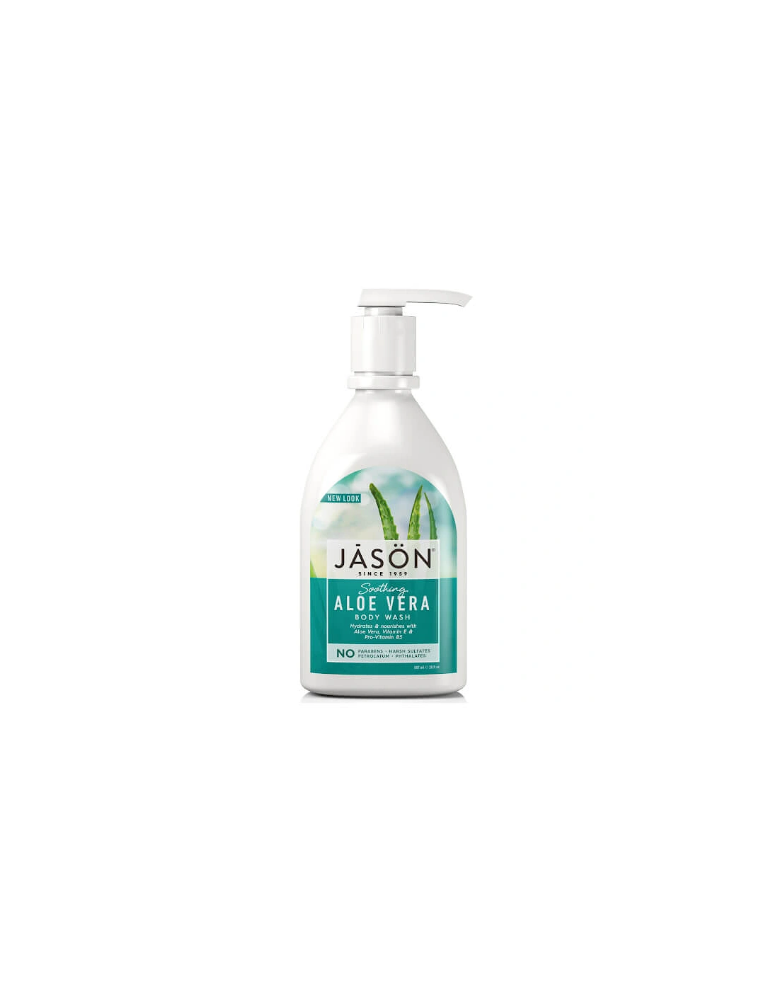 Soothing Aloe Vera Body Wash 887ml - JASON, 2 of 1