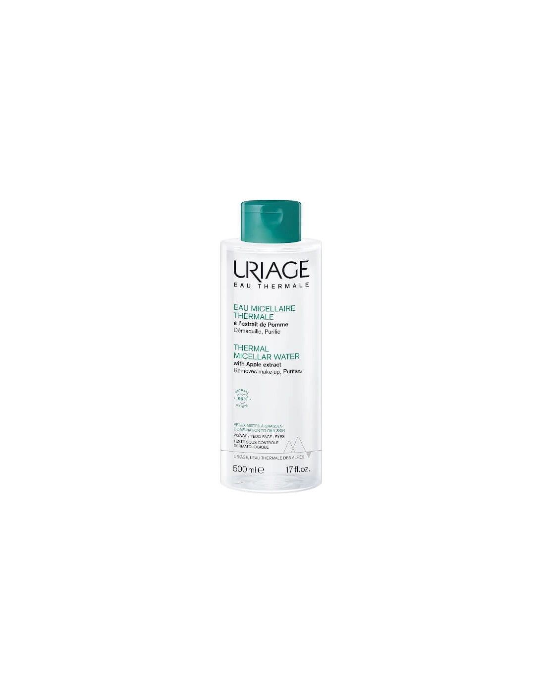Thermal Micellar Water for Combination to Oily Skin 500ml - Uriage, 2 of 1