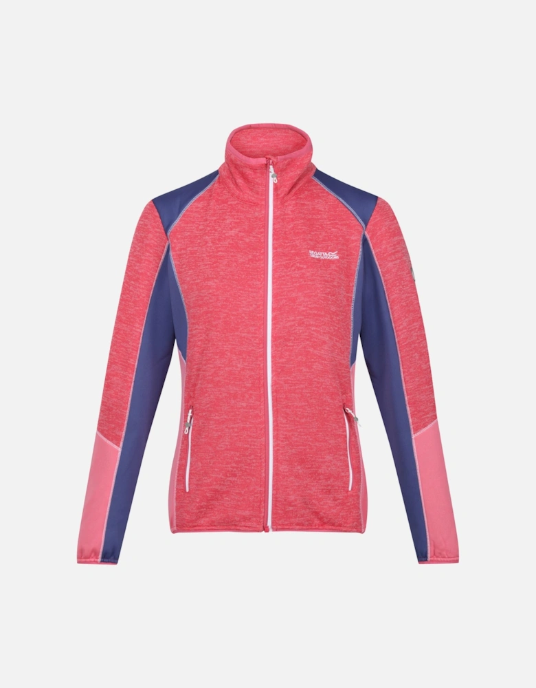 Womens/Ladies Lindalla V Marl Full Zip Fleece Jacket