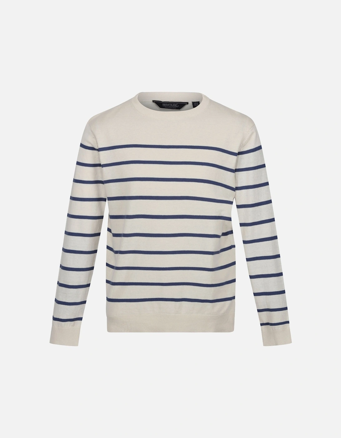 Mens Cautley Striped Knitted Jumper, 6 of 5