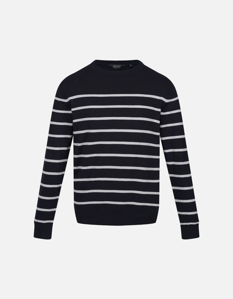 Mens Cautley Striped Knitted Jumper