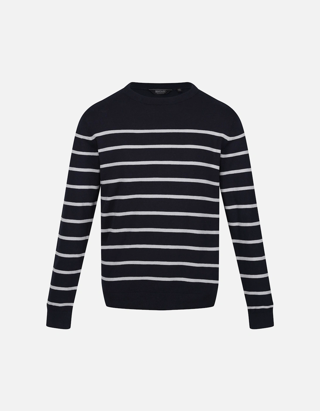 Mens Cautley Striped Knitted Jumper, 6 of 5
