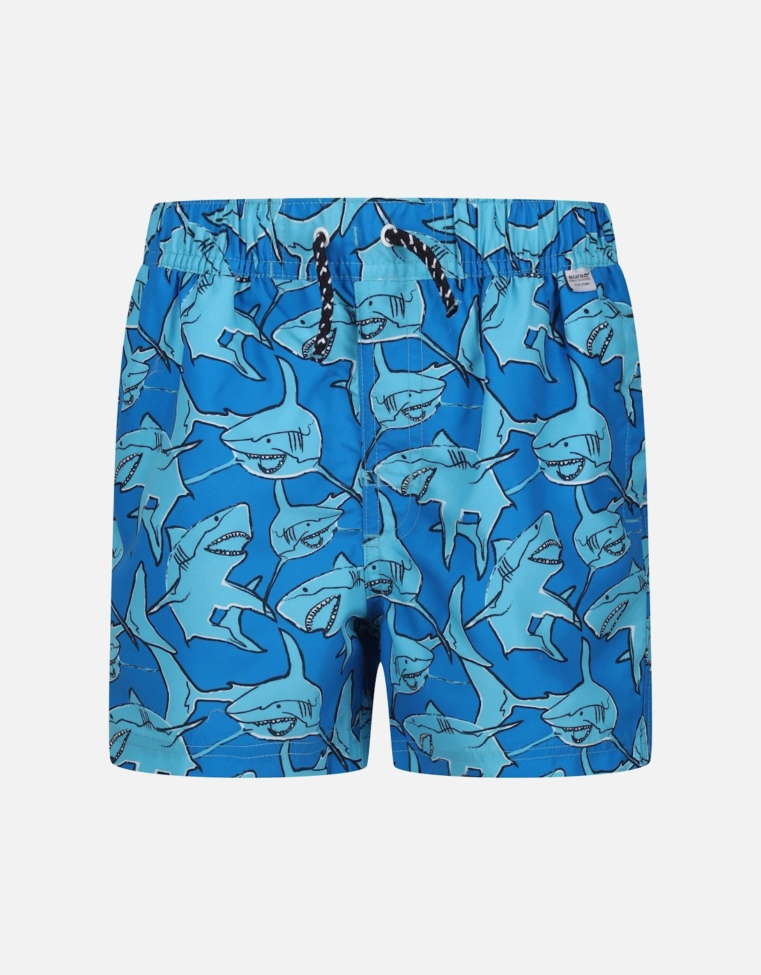 Childrens/Kids Skander II Shark Swim Shorts, 6 of 5