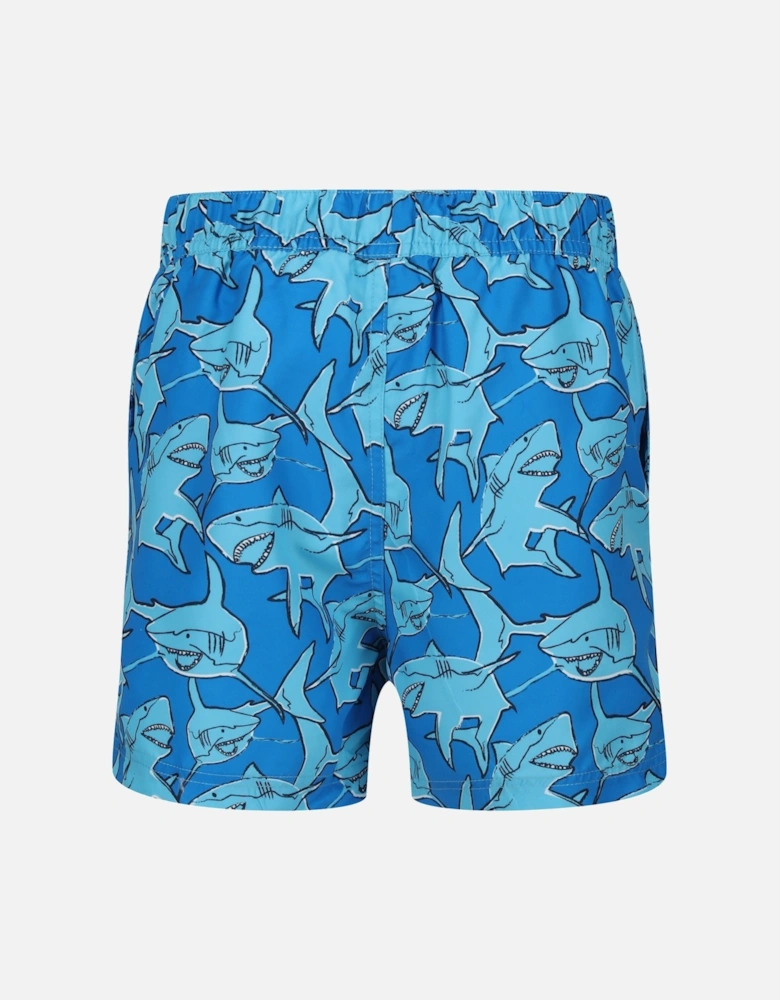 Childrens/Kids Skander II Shark Swim Shorts