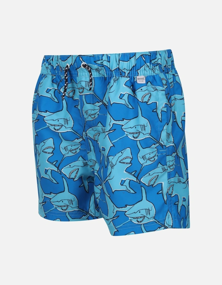 Childrens/Kids Skander II Shark Swim Shorts