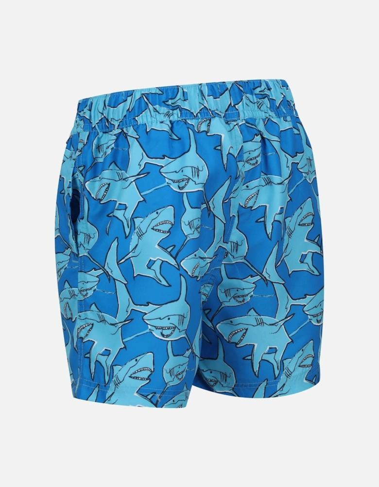 Childrens/Kids Skander II Shark Swim Shorts