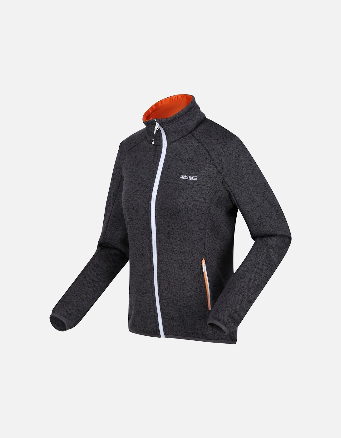 Womens/Ladies Newhill Marl Full Zip Fleece Jacket