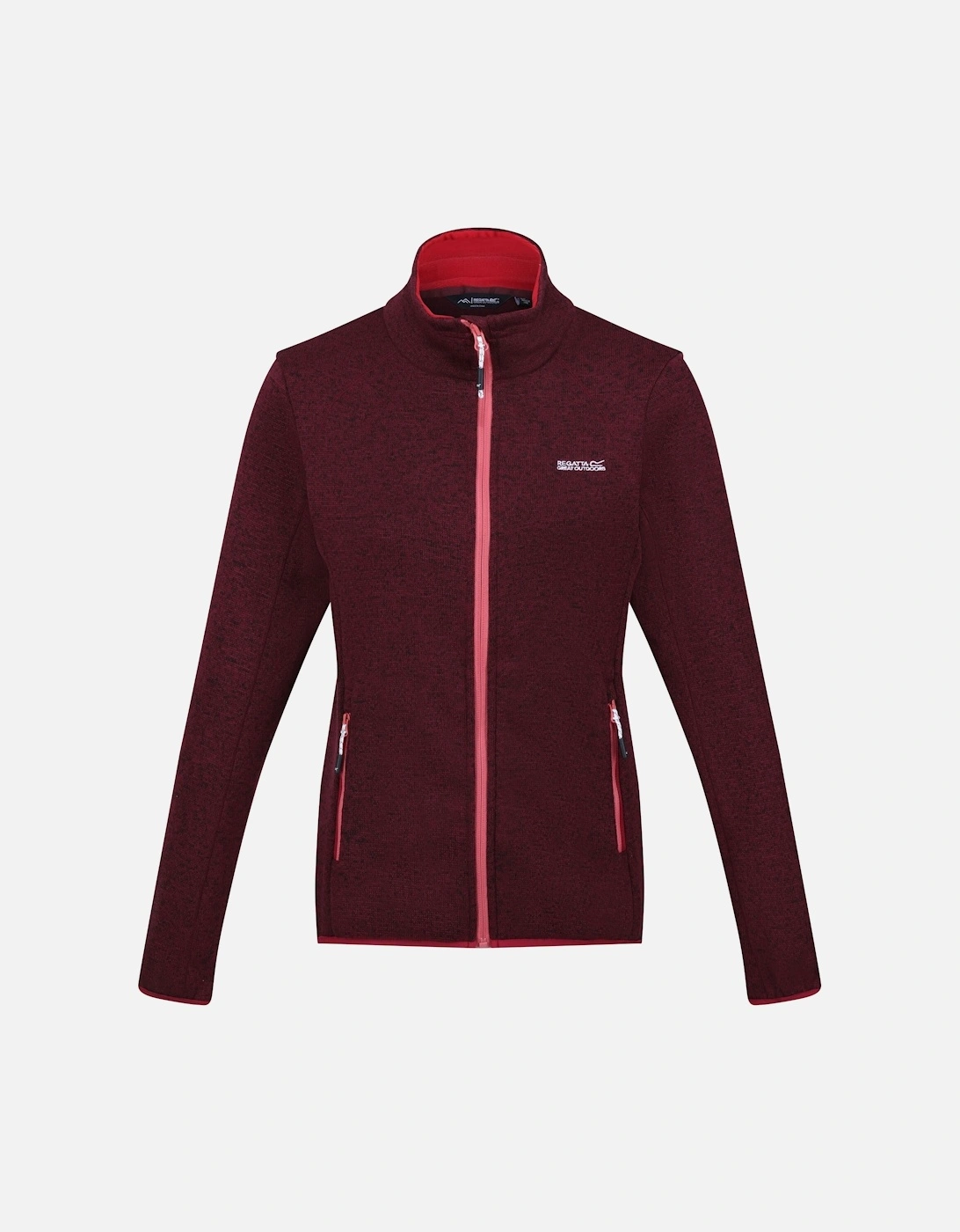 Womens/Ladies Newhill Marl Full Zip Fleece Jacket, 6 of 5