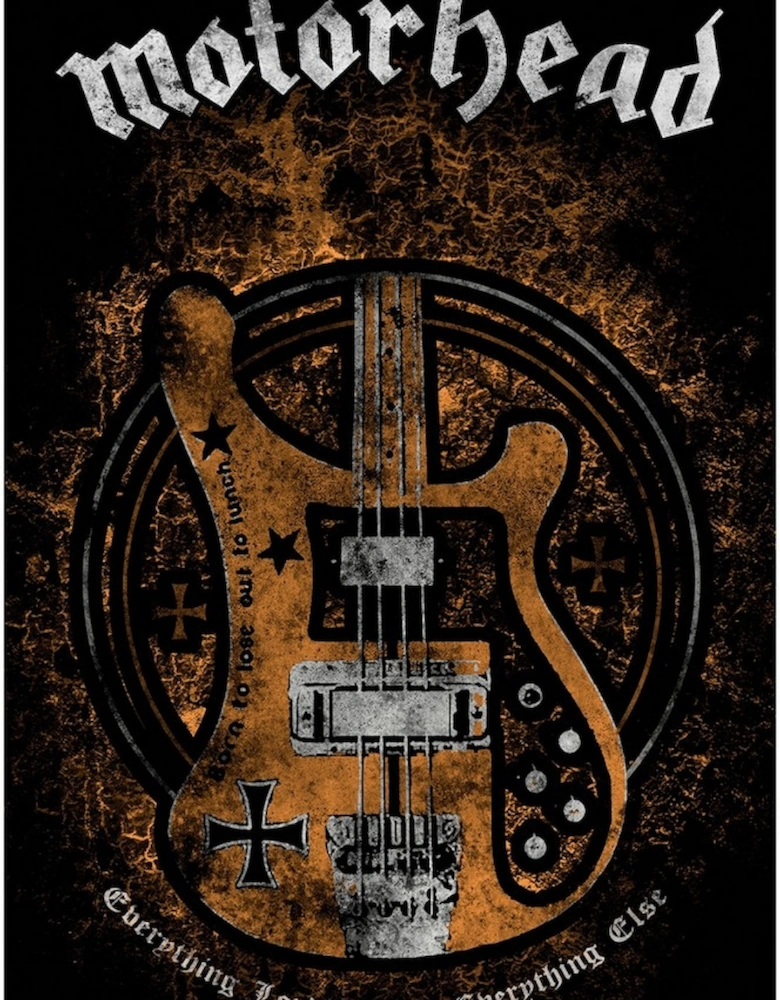Lemmy?'s Bass Polyester Poster