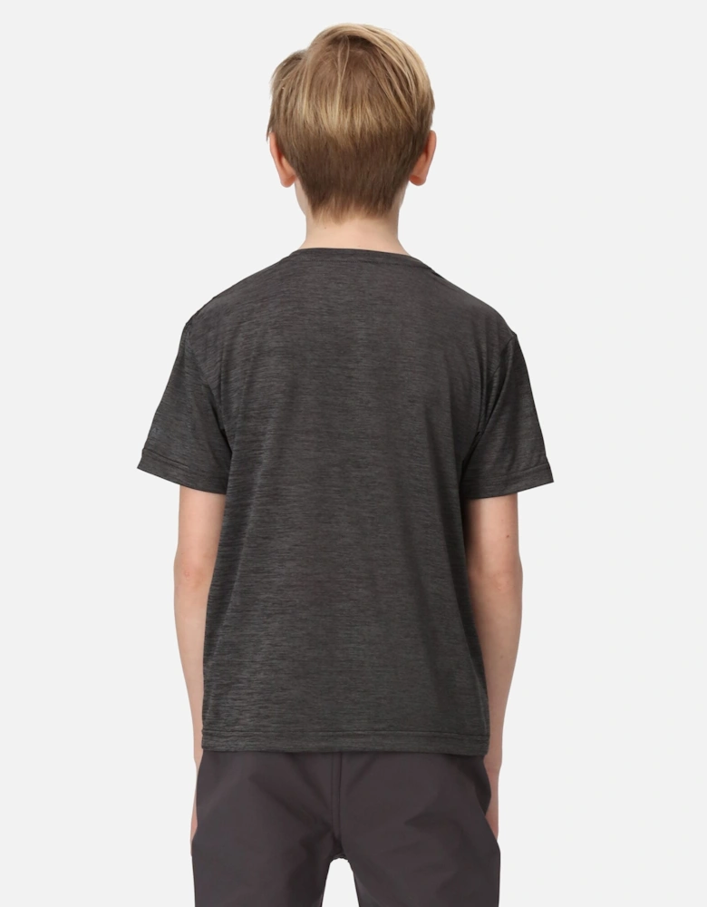 Childrens/Kids Findley Mountain Bike Marl T-Shirt