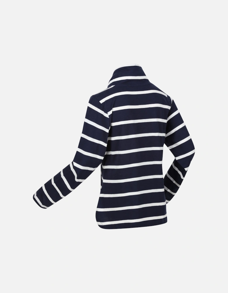 Womens/Ladies Helvine Striped Sweatshirt