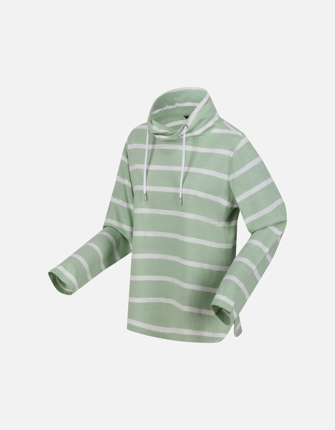 Womens/Ladies Helvine Striped Sweatshirt