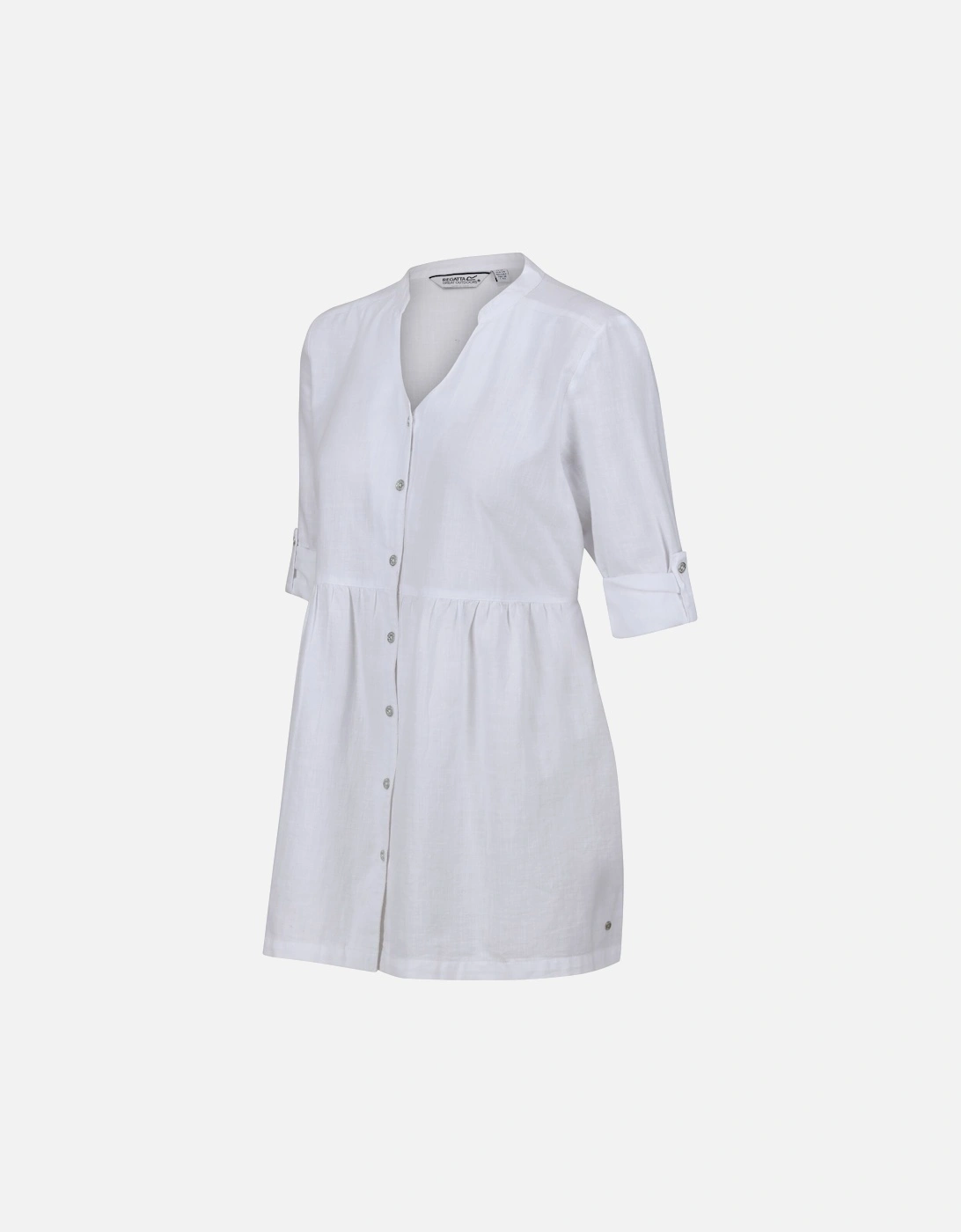 Womens/Ladies Nemora Textured Cotton Blouse