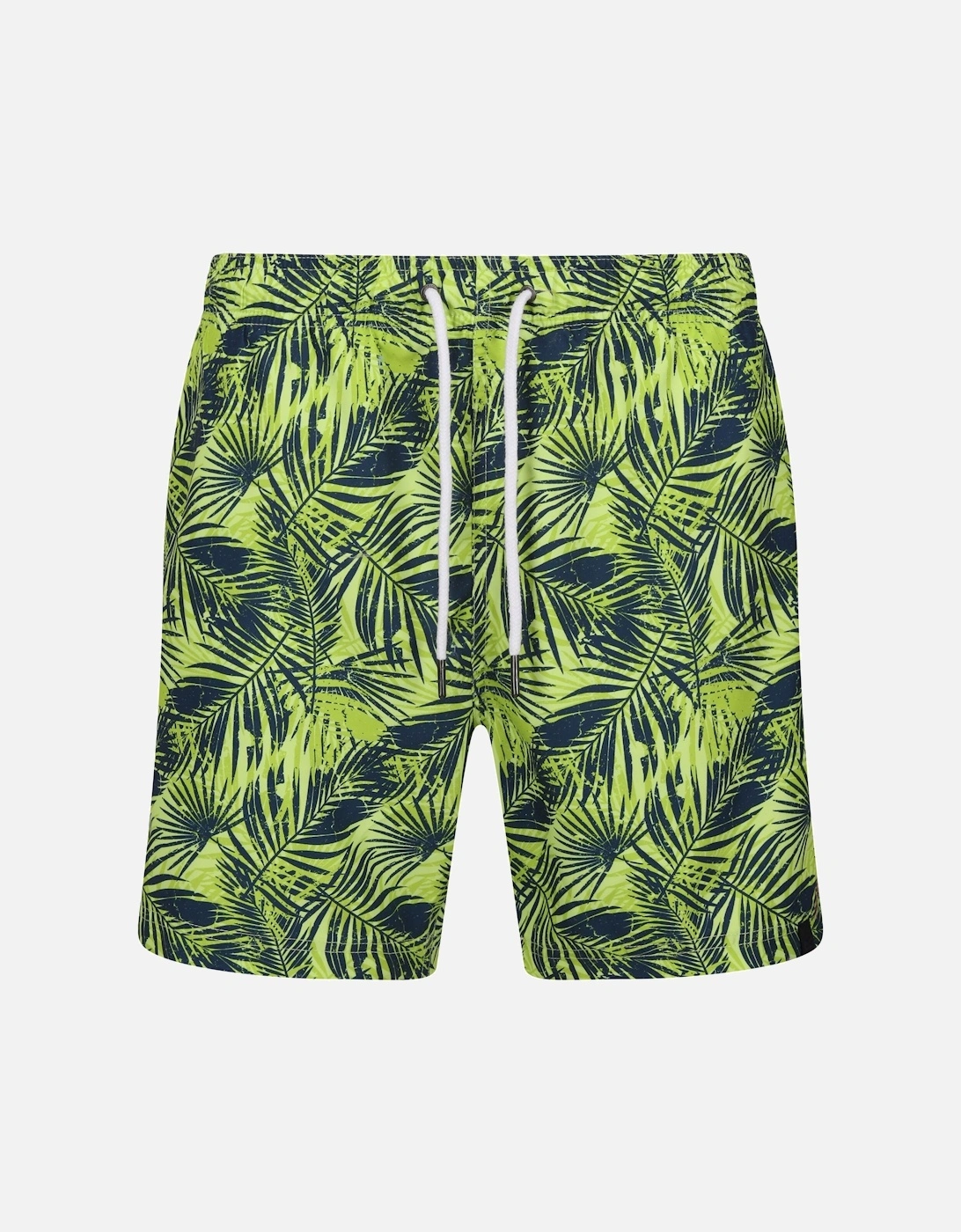 Mens Loras Palm Print Swim Shorts, 6 of 5