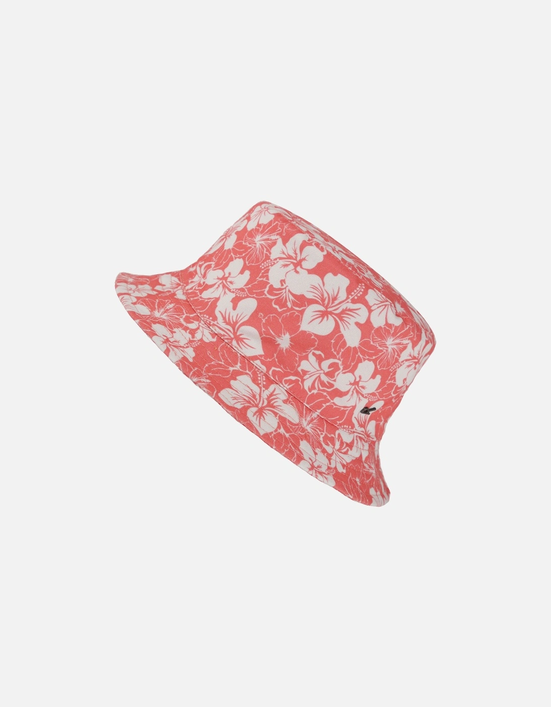 Childrens/Kids Crow Floral Canvas Bucket Hat, 4 of 3