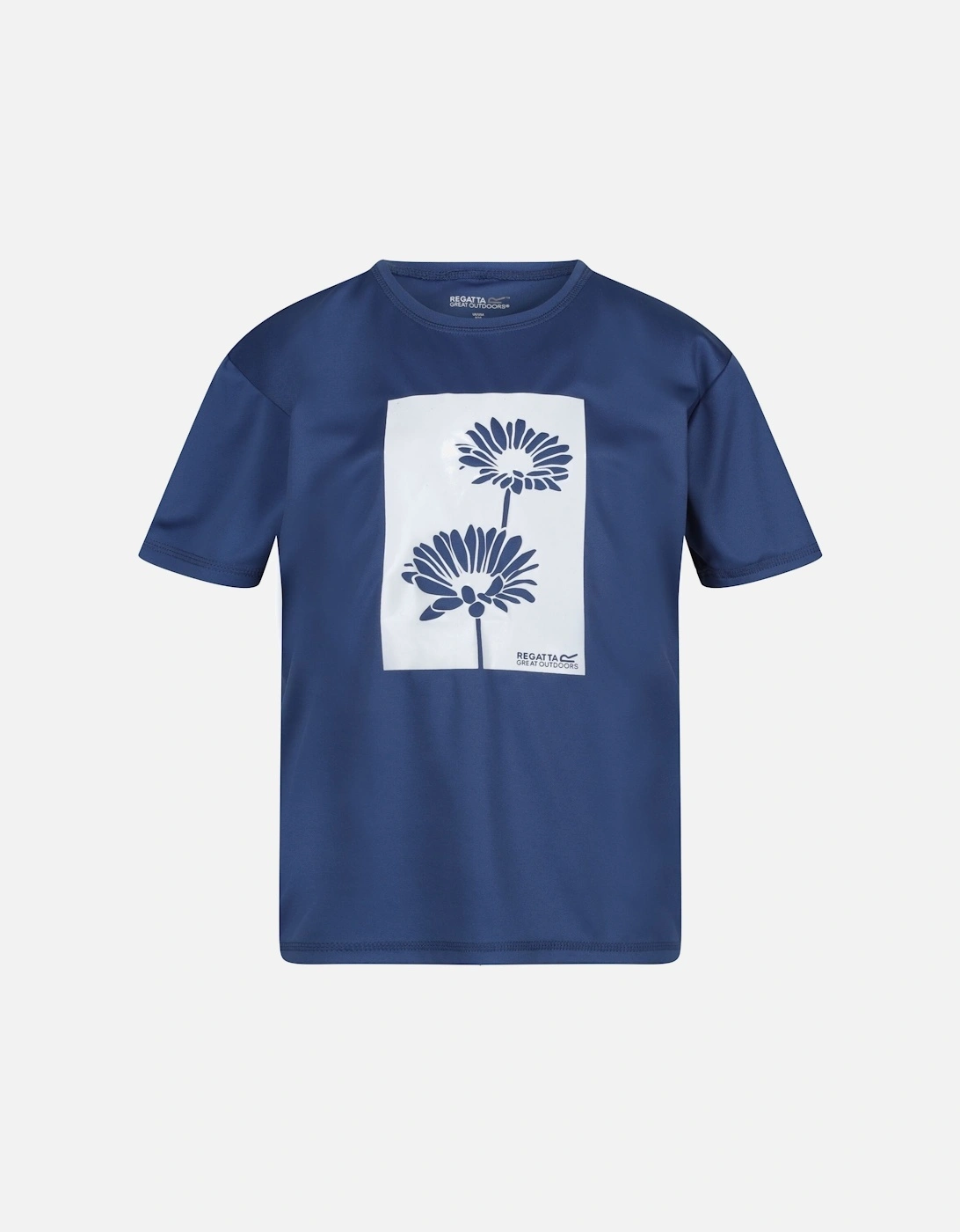 Childrens/Kids Alvarado VII Flowers T-Shirt, 6 of 5