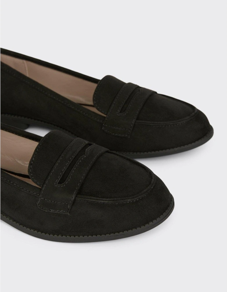 Womens/Ladies Lara Penny Wide Loafers