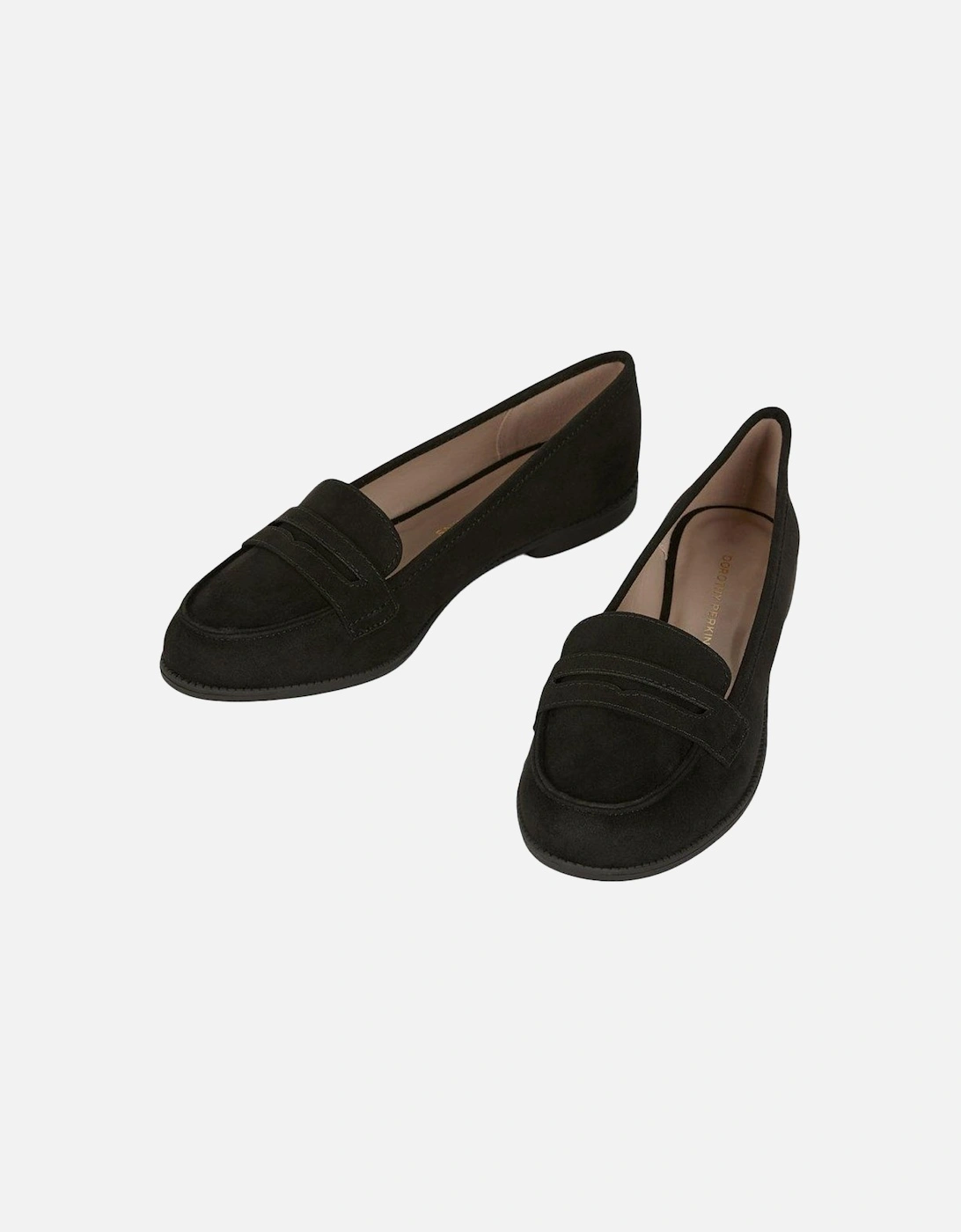 Womens/Ladies Lara Penny Wide Loafers, 5 of 4