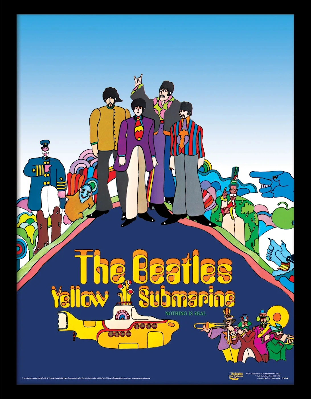 Yellow Submarine Framed Poster, 2 of 1