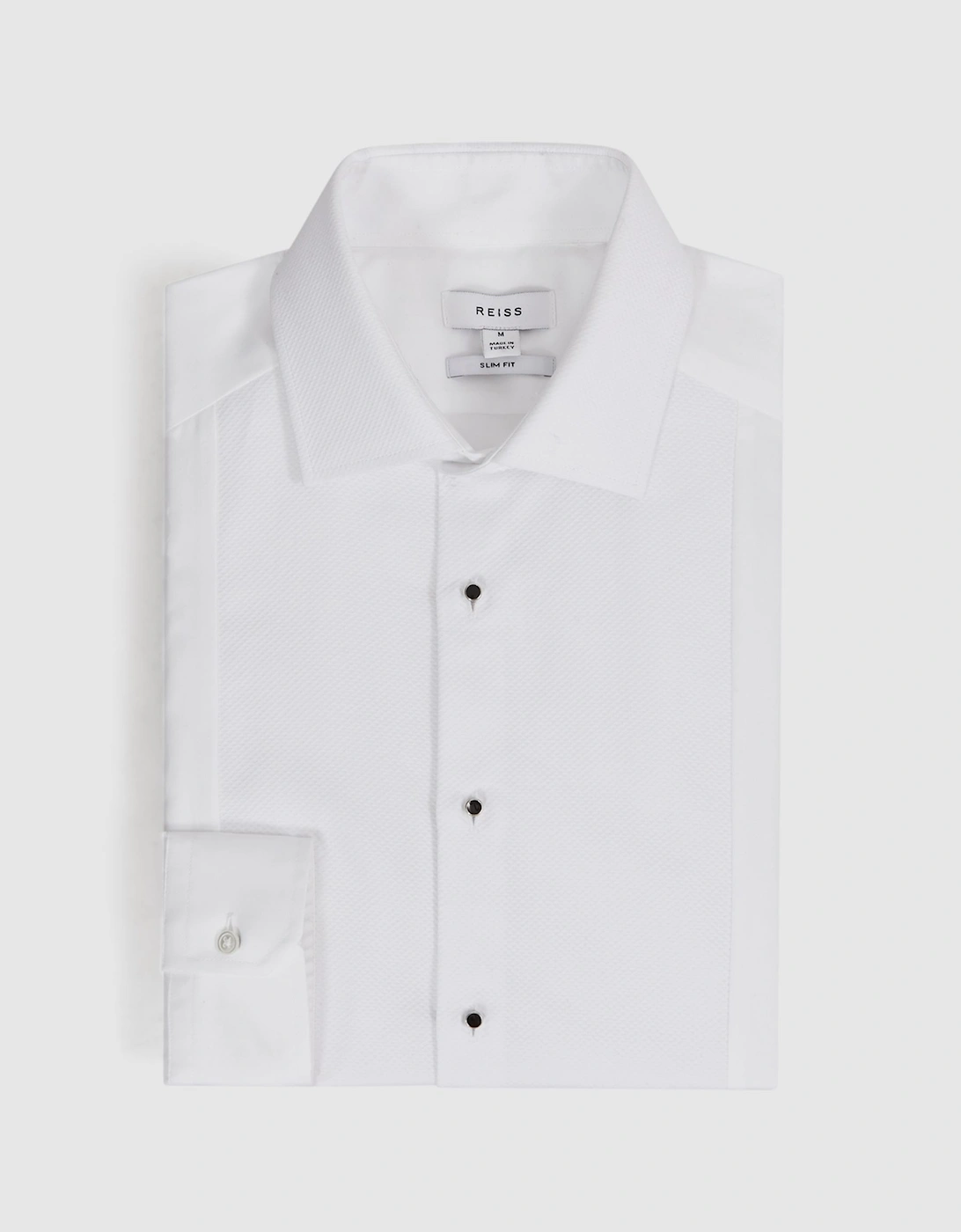 Slim Fit Double Cuff Dinner Shirt, 2 of 1