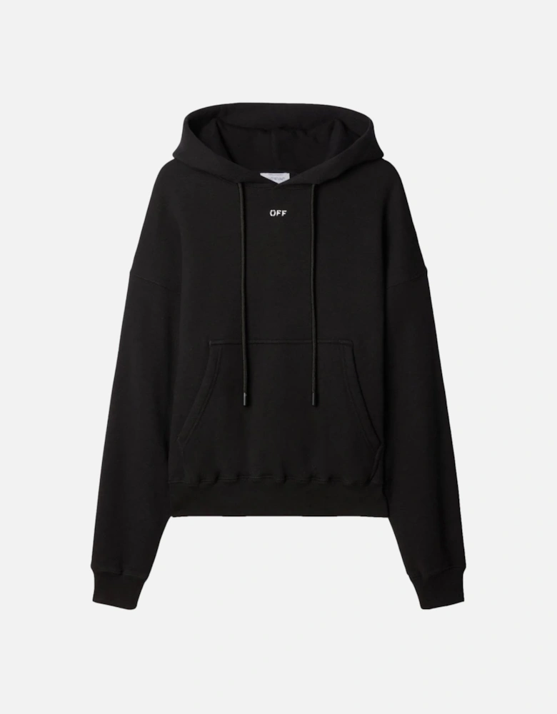 Off Stamp Skate Hoodie Black