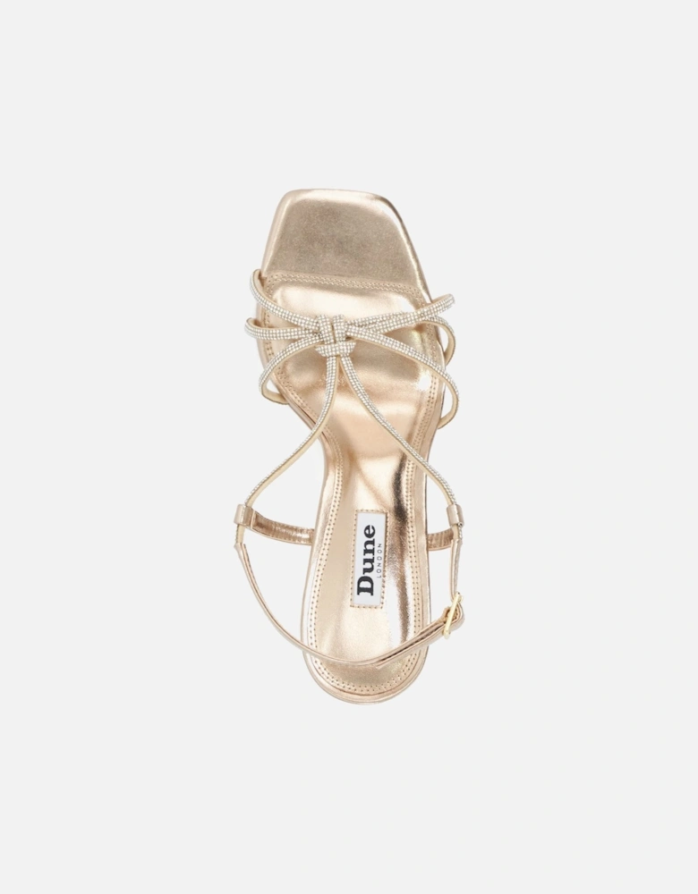 Ladies Maldive - Diamante Strappy Heeled Sandals