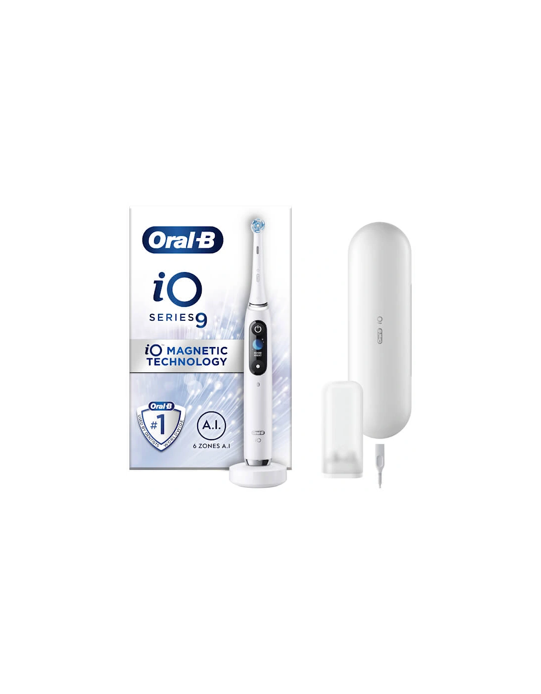 iO - 9 - Electric Toothbrush White Designed by Braun, 2 of 1