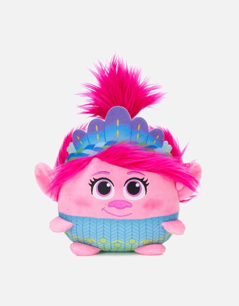 Trolls 3 Squashy 10" Podgie Queen Poppy Soft Toy