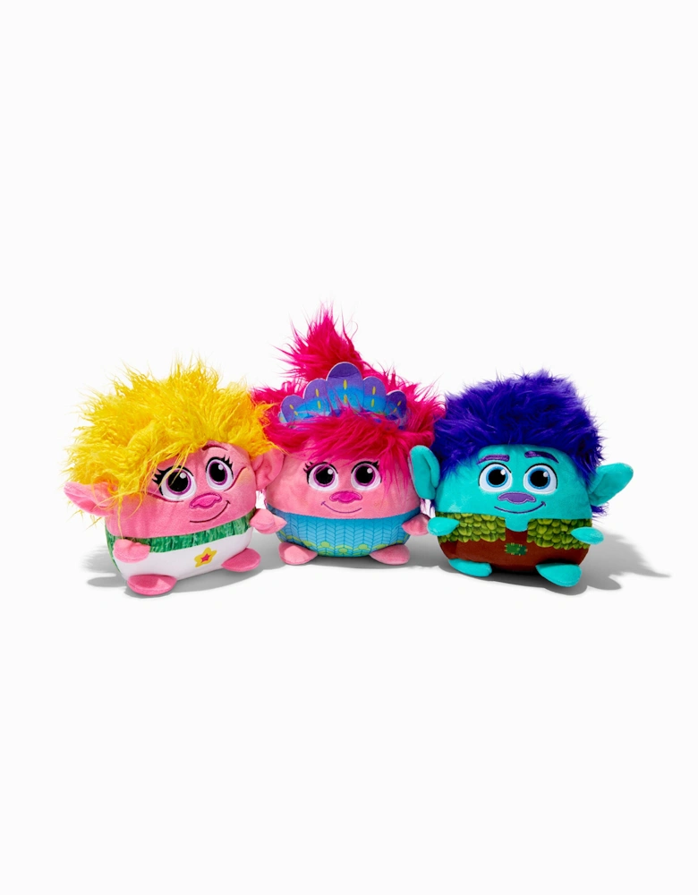 Trolls 3 Squashy 10" Podgie Queen Poppy Soft Toy